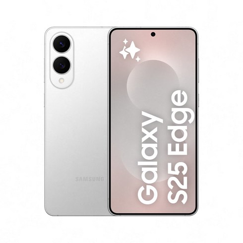 갤럭시 삼성전자 S 25 Edge 미개봉 새상품, 256GB, 티타늄 실버