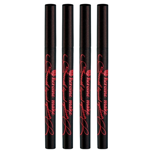 히로인메이크 스무스 슈퍼 킵 리퀴드 아이라이너 0.4ml, 03브라운블랙, 4개