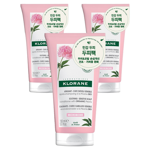 클로란 피오니 두피팩, 150ml, 3개