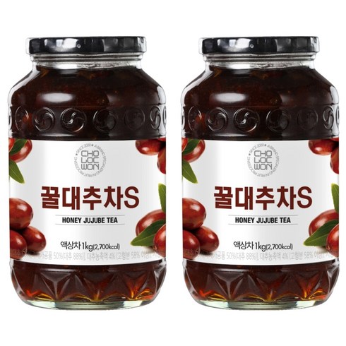 초록원 꿀대추차S, 1kg, 1개입, 2개