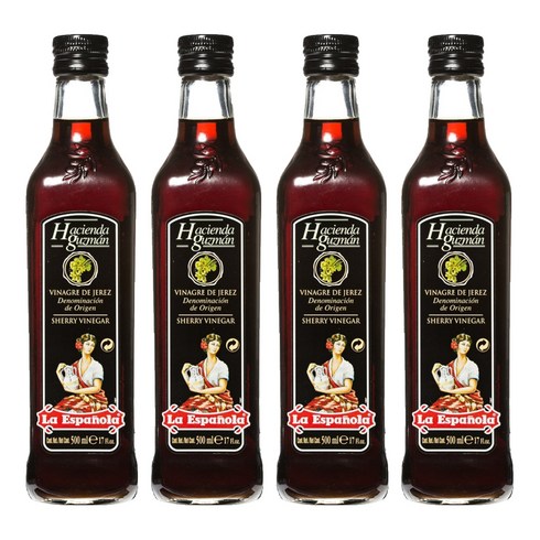 에스파뇰라_쉐리와인비네거 500ML, 4개