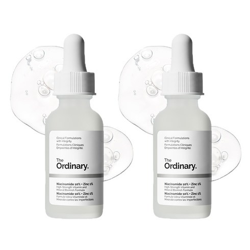 디오디너리 나이아신아마이드 징크 에센스, 30ml, 2개