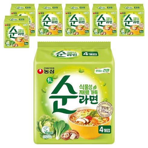 순라면 100g, 28개