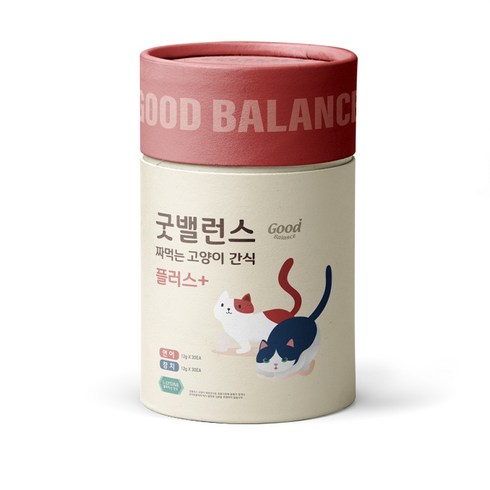 굿밸런스 짜먹는 고양이 간식 플러스 60p, 연어 + 참치, 720g, 1개