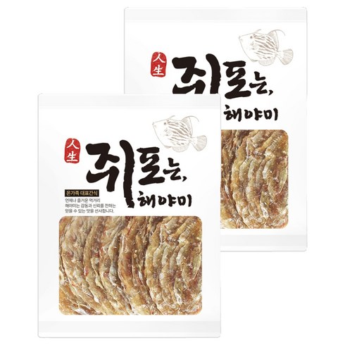 해야미 참쥐포 대, 500g, 2개