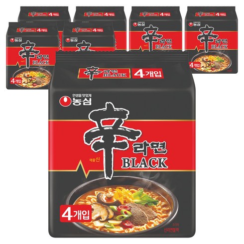 신라면 블랙 134g, 28개