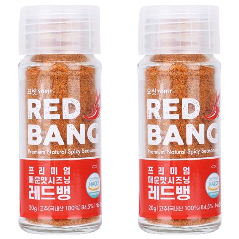 요릿 레드뱅, 20g, 2개