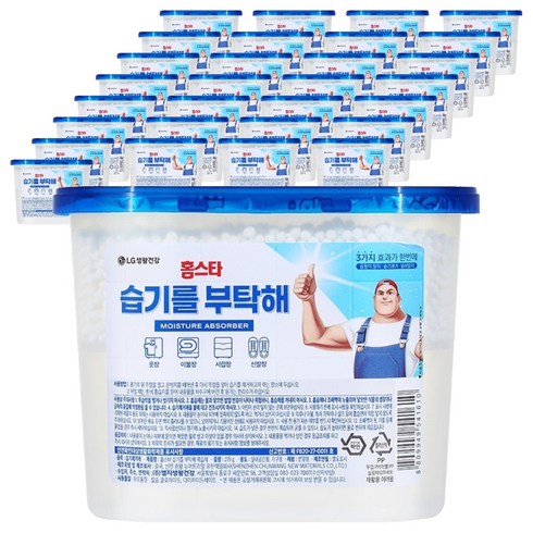홈스타 습기를 부탁해 제습제 본품, 275g, 54개