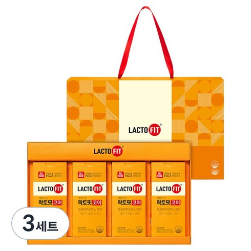 락토핏 코어 30p + 쇼핑백, 240g, 3세트
