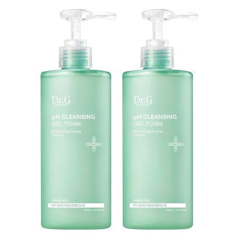 닥터지 약산성 클렌징 젤 폼, 300ml, 2개