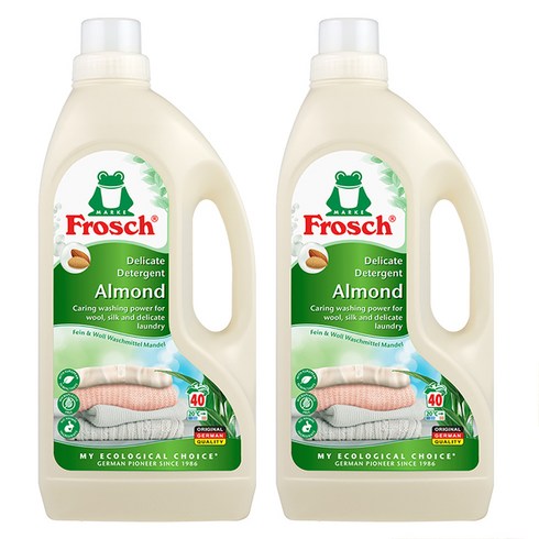 프로쉬 아몬드 세탁세제, 1.5L, 1개입, 2개