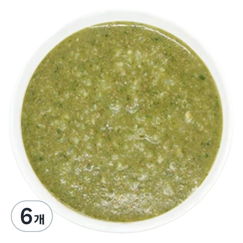 짱죽 실온이유식 8개월부터 중기 죽1, 한우그린죽, 160g, 6개
