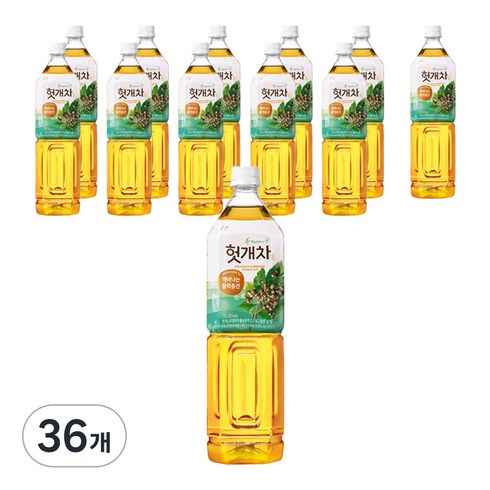 웅진 헛개차, 1.5L, 36개
