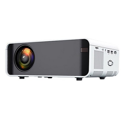 애니게이트 LED 미니 빔 프로젝터 2400루멘 고출력 스피커 10W, LP100