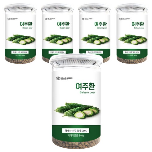 헬로우그린 여주환, 340g, 5개