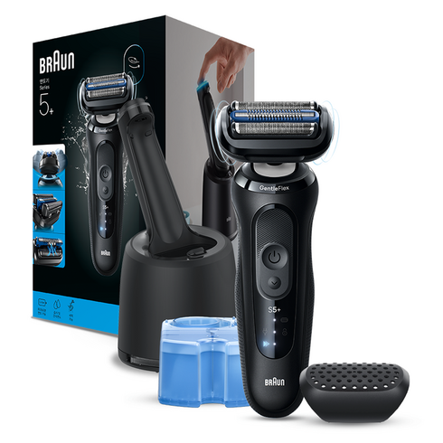 BRAUN 시리즈 5+ 전기면도기, 블랙, 53-N70000cc
