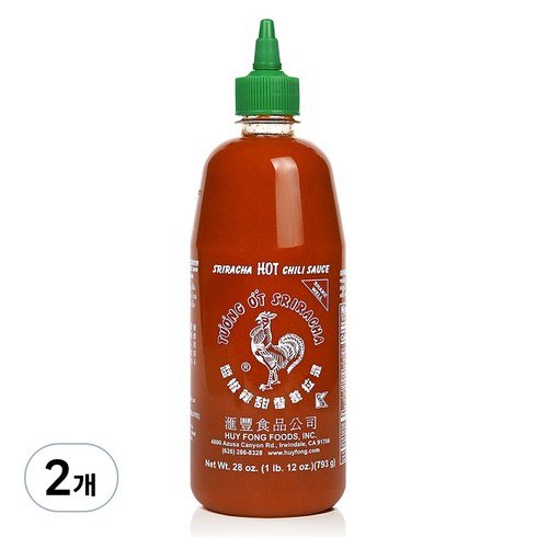 허이펑 스리라차 핫 칠리 시즈닝, 793g, 2개
