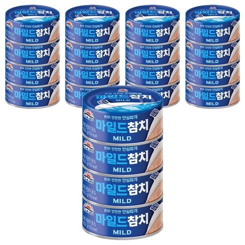 사조참치 마일드, 100g, 20개