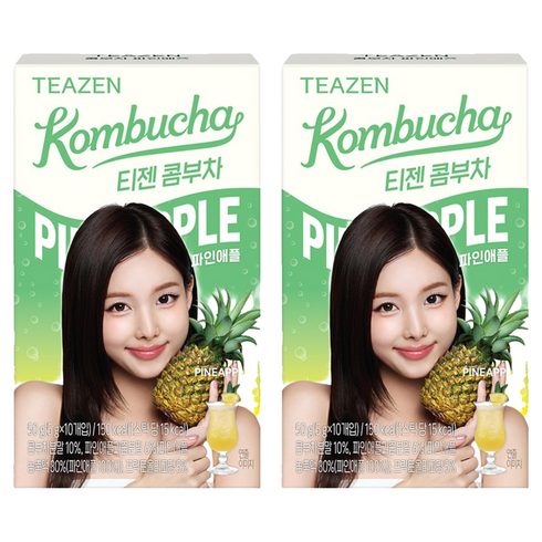 티젠 콤부차 파인애플, 5g, 10개입, 2개