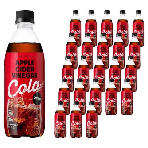 클룹 애사비소다 제로 콜라, 24개, 500ml