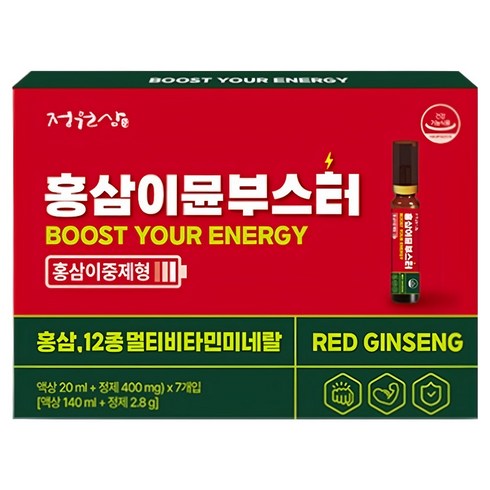 정원삼 홍삼 이뮨 부스터 142.8g, 7회분, 1박스