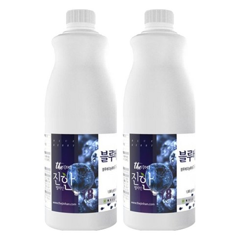 웰파인 더 진한 블루베리스무디, 1.8kg, 2개