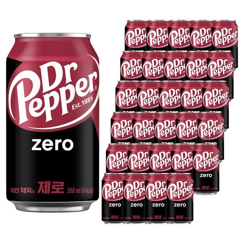 닥터페퍼 제로, 350ml, 48개