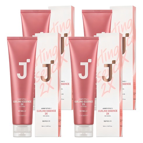 제이숲 스타일제이 포우먼 컬링 2X 헤어 에센스, 150ml, 4개