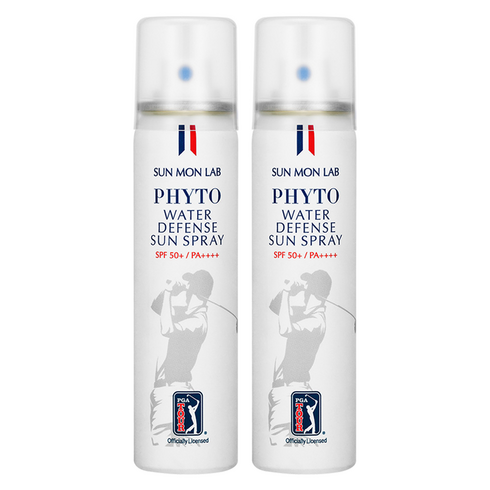 선몬랩 피토 워터 디펜스 선스프레이 SPF50+ PA++++, 80ml, 2개