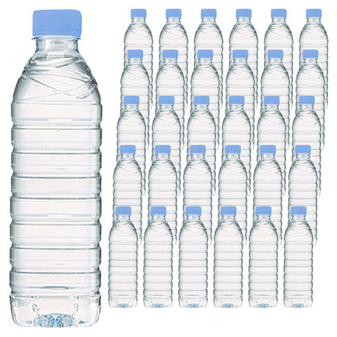 모닝캄 생수 무라벨, 160개, 500ml