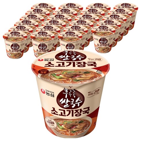 후루룩 쌀국수 소고기장국 73g, 24개