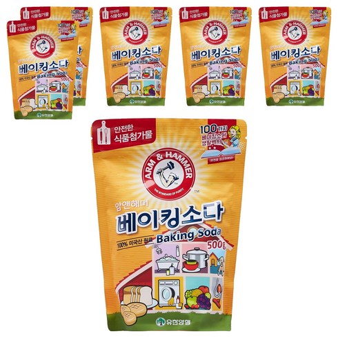 암앤해머 베이킹소다, 500g, 6개