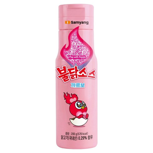 삼양 까르보불닭소스, 1개, 200g
