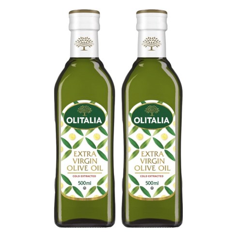 올리타리아 엑스트라버진 올리브유, 500ml, 2개