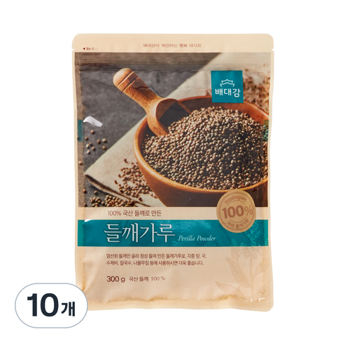 배대감 국산 들깨가루, 300g, 10개