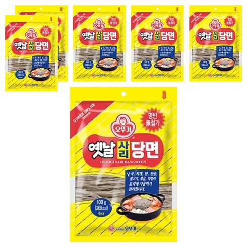 오뚜기옛날 사리당면, 100g, 6개