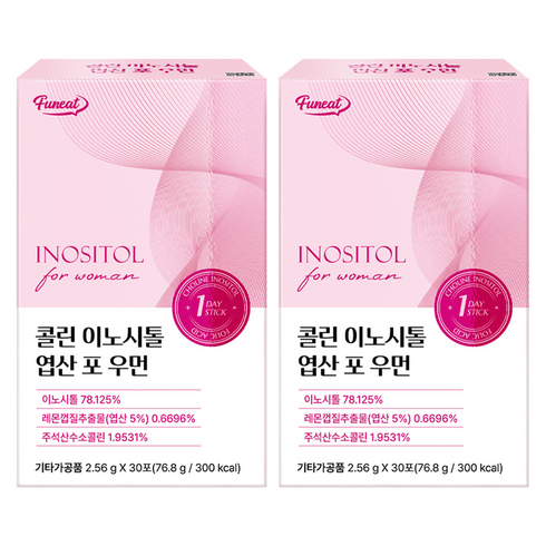 퍼니트 콜린 미오이노시톨 엽산 포 우먼 30p, 76.8g, 2개