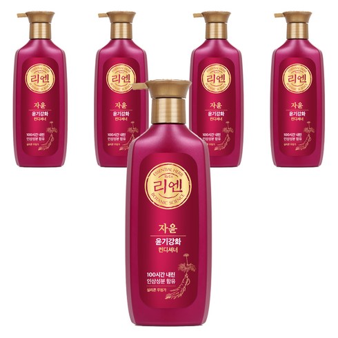 리엔 자윤 윤기강화 컨디셔너, 500ml, 5개