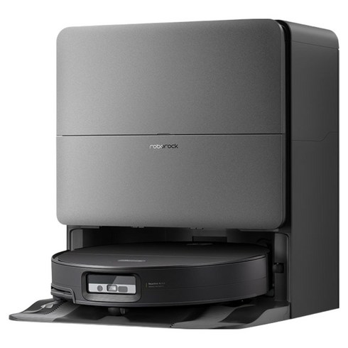 로보락 S10 MaxV Ultra 로봇청소기, 블랙, RRE0VES+EWFD55HRR