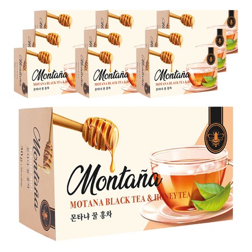 몬타냐 꿀홍차, 1.5g, 20개입, 10개
