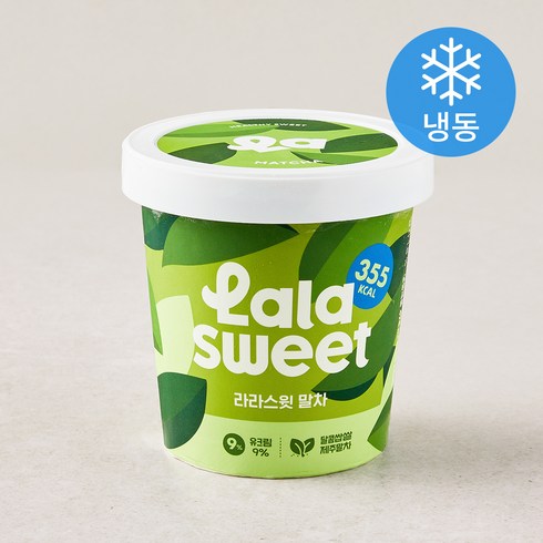 라라스윗 말차 아이스밀크 (냉동), 474ml, 1개입, 1개