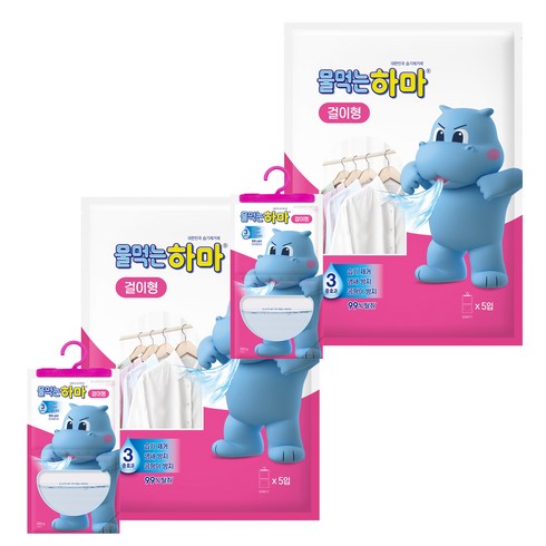 물먹는하마 습기제거제 걸이형, 250g, 10개