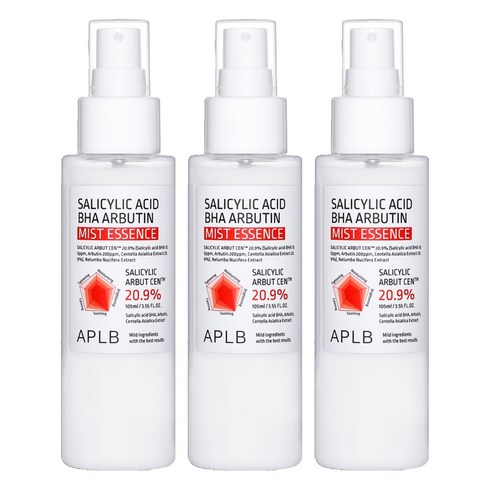 APLB 살리실산 바하 알부틴 미스트 에센스, 3개, 105ml