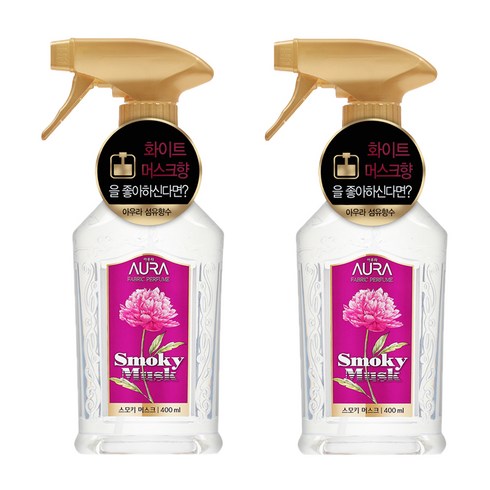 아우라 섬유 향수, 400ml, 2개