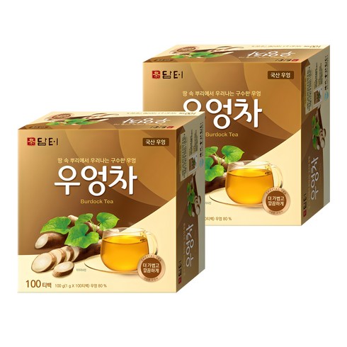 담터 우엉차, 1g, 100개입, 2개