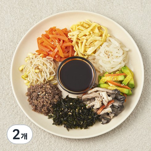 집반찬연구소 아이들 한우 비빔밥, 315g, 2개