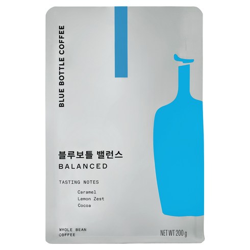 블루보틀커피 밸런스 원두, 홀빈(분쇄안함), 200g, 1개