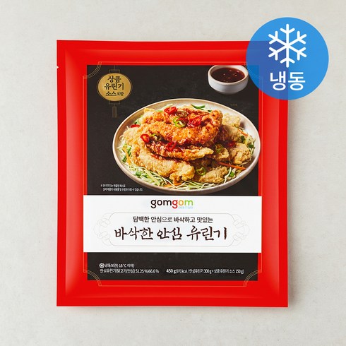 곰곰 바삭한 안심 유린기 (소스 150g 포함), 450g, 1개