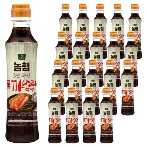 농협 국산 까나리액젓, 500g, 20개