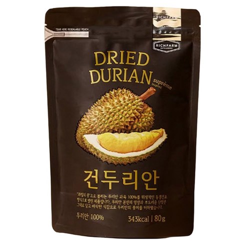 리치팜너트 건두리안, 80g, 1개